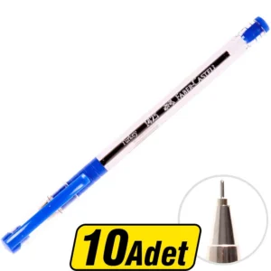 Faber-Castell 1425 Tükenmez Kalem 0.7 mm İğne Uçlu Mavi 10'lu Paket